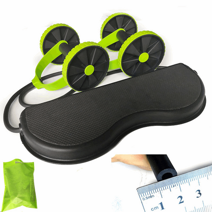 Multifunctional Ab Roller Wheel for Core Strength Training – Ultra-Wide Abdominal Exercise Wheel with Ergonomic Handles, Non-Slip Design for Stability and Control